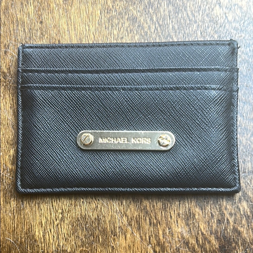 Michael Kors‎ Black Card Holder